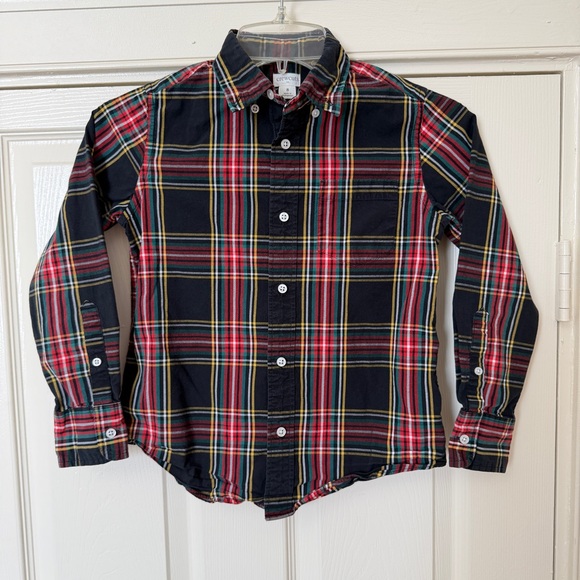 Crewcuts Other - Crewcuts J.Crew Steward Plaid Button Down Shirt Boys 8